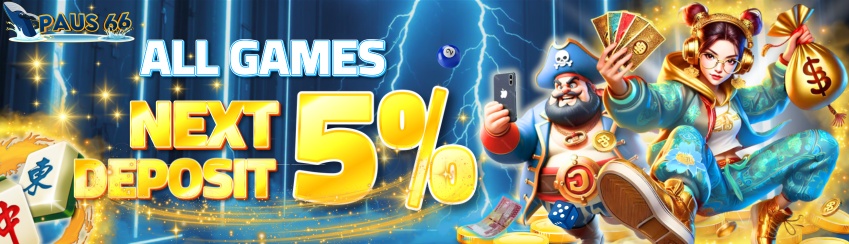 BONUS DEPOSIT HARIAN 5%