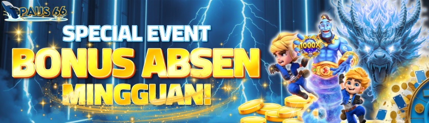 BONUS ABSEN MINGGUAN