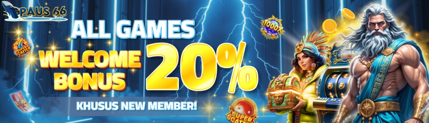 BONUS NEW MEMBER 20%